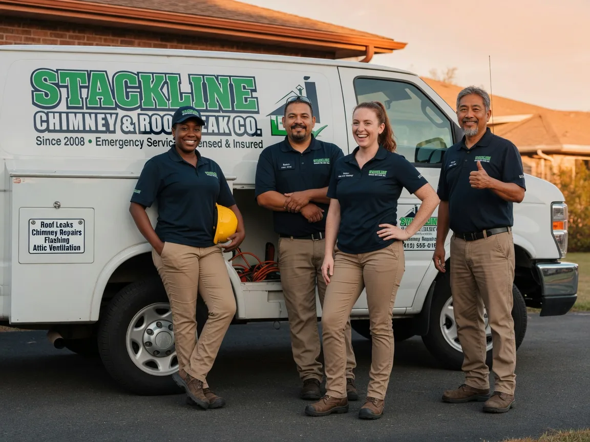 Chimney flashing repair company in Davey, NE